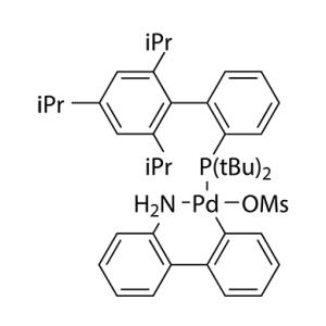 China Methanesulfonato(2-di-t-butylphosphino-2',4',6'-tri-i-propyl-1,1'-biphenyl)(2'-amino-1,1'-biphenyl-2-yl）palladium(II) on sale