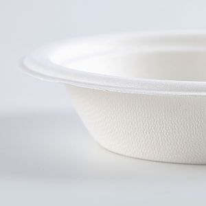 12oz bagasse bowl natural alternative to foam and plastic