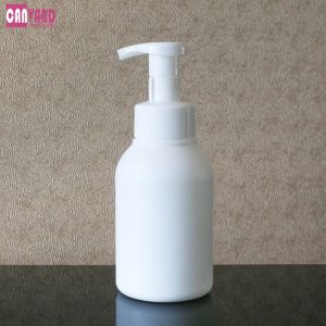 China 400ml HDPE plastic foam pump dispenser bottles empty container on sale