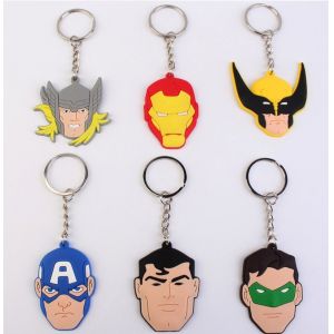 China Cheap Price Pvc / Rubber / Silicone Rubber Keychain High Quality wholesale