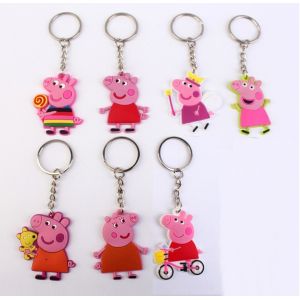 China Normal Packing Pvc / Rubber / Silicone Rubber Keychain Lightweight wholesale