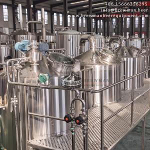 China 1000L 3 Vessels Beer Brewhouse Micro Brewery Equipment Cost wholesale