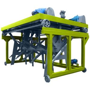 Chicken manure fermentation organic fertilizer groove compost turner