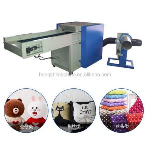 China feather cotton ball fiber pillow stuffing filling machine /Foam Particles Filler Machine for Pillow wholesale