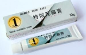 China NUMBS SKIN FAST Topical Anesthetic Tattoo Cream For Body Piercing wholesale