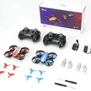 China A21 Mini RC Racing Drones Set for Kids, 2 Pack IR Battle Drone with LED Lights wholesale