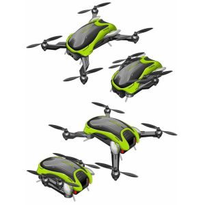 Collapsible aircraft research and development service from Chinese product