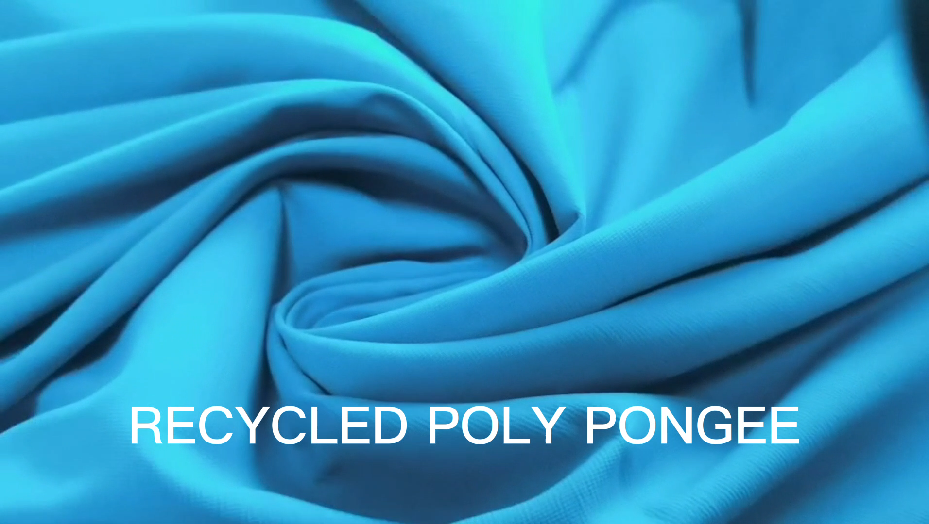 Factory direct selling sun shading and ventilation RECYCLED POLY PONGEE FABRIC