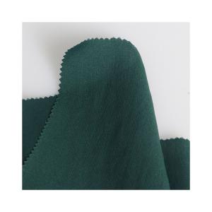 China Plain Recycled Poly Flannel Imitation Silk Fabric For Fashion Garment wholesale