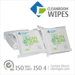 China 100% Polyester Lint-Free Wipers Cleanroom Wipes wholesale