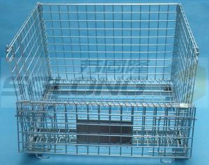 China Light Duty Hexagonal Wire Container Storage Cages 6mm Wire Guage wholesale
