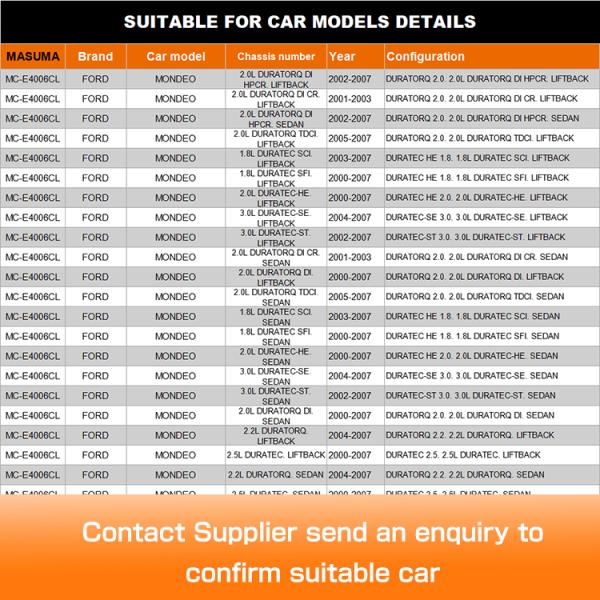 51.5*10.8*4.5cm MC-E4006CL MASUMA Cabin Air Filter 1119616 1S7H19G244-AC for FORD MONDEO