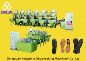 Semi Automatic One Color Rubber Sole Making Machine For High Grade Leather Shoes