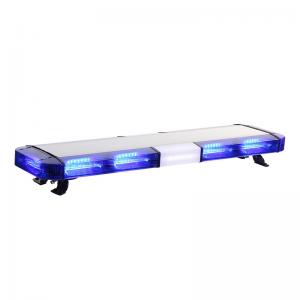 China Blue Led Light Bars For Emergency Vehicles , Police Warning Lights Aluminum Frame wholesale