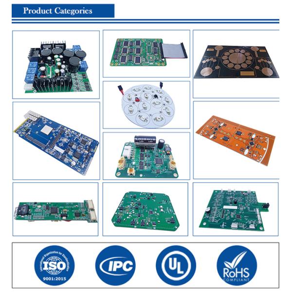 ROHS SMD LED PCB Board Aluminum Led Light Circuit Board Assembly