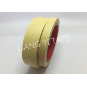 Rubber Adhesive Paper Masking Tape , Different Colors Paper Insulation Tape