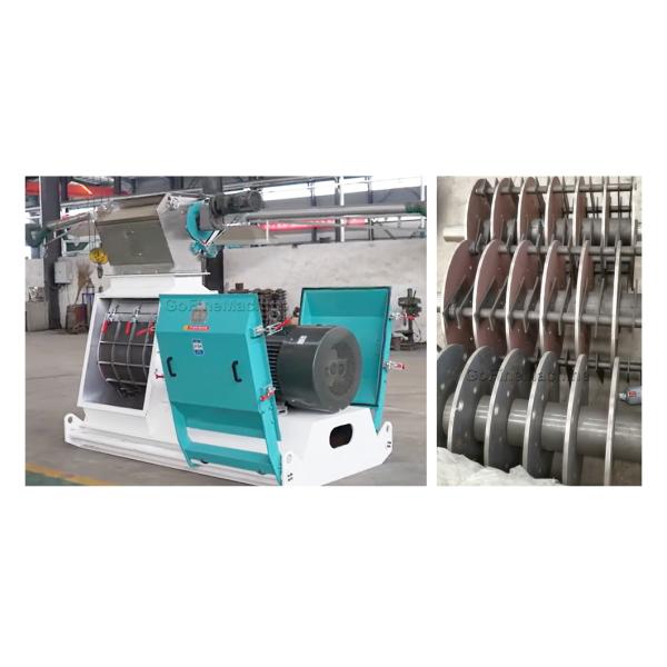 Net Type Feed Grain Hammer Mill Poultry Feed Manufacturing Machine