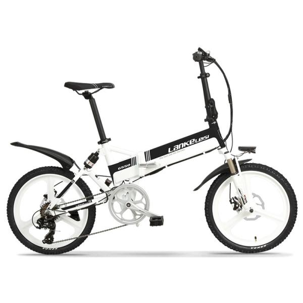 Waterproof Folding 20 Inch Electric Bike L G Battery Intelligent Control Systeem