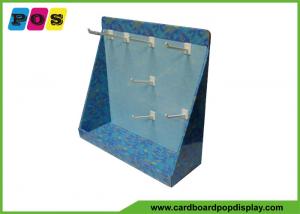 China Retail Store Point Of Purchase Corrugated Display Boxes With Pegable Panels CDU075 wholesale
