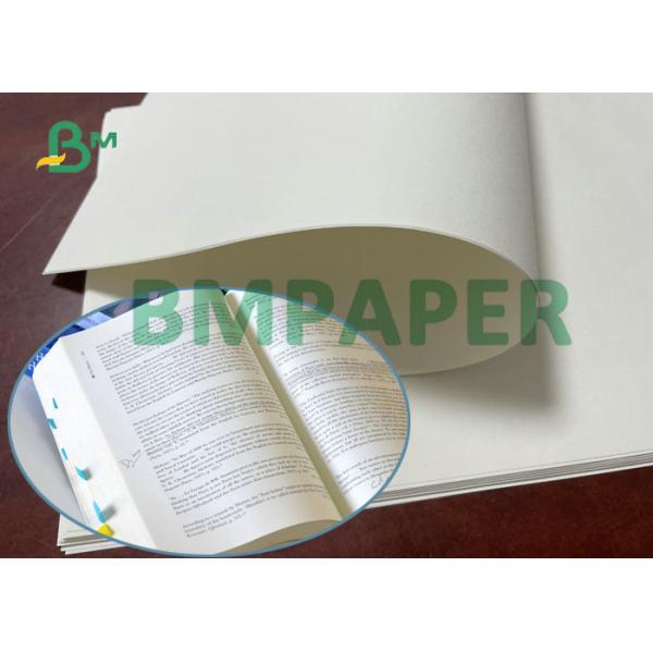 65gsm 75gsm Uncoated High Bulk Book Paper In Sheet For Novels Printing 