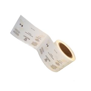 China Bodywash Bottle Label Sticker Printing , Embossing Weatherproof Matte Sticker Paper on sale