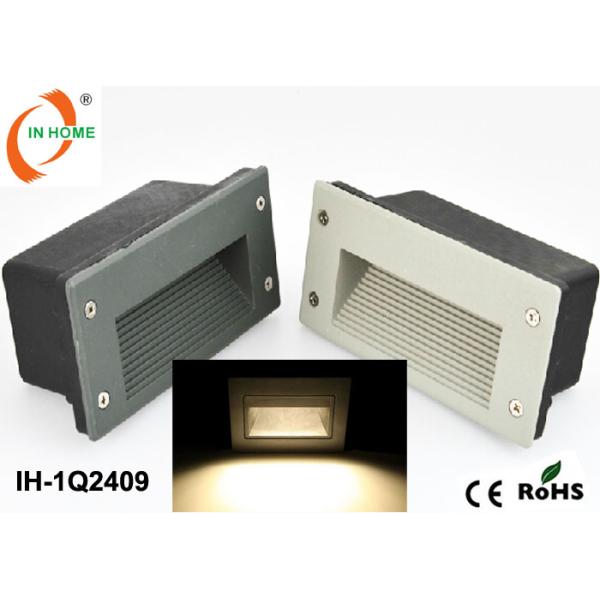 Square Led Mounted Wall Light Recessed 120 Degree Led Stair Lighting