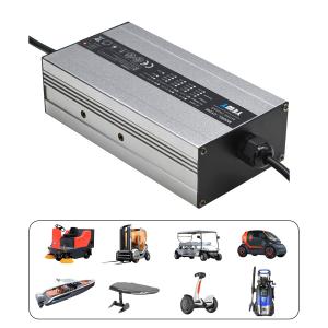 China Intelligent 24V 8A Waterproof Battery Charger Surfboard Outdoor wholesale