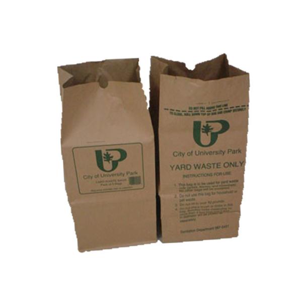 Eco Friendly paper bag packaging bags custom kraft paper stand up pouch disposable bags