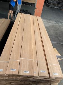China Quarter Sawn Red Oak Veneer Door Leaf 0.5mm Wood Veneer A Grade wholesale