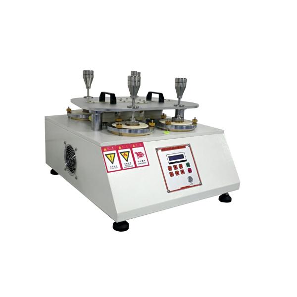 Parallelism 0.05mm Rubber Testing Equipment Weight 67kg Martindale Wear Meter