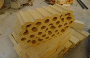 China High Alumina Silicate Refractory Fire Checker Bricks / Tiles For Hot Blast Furnace wholesale