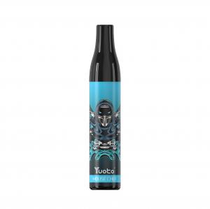 China YUOTO Bottle 600 Puffs Disposable Vape Pods Blueberry 2ml 20mg 400mAh Battery TPD UK wholesale