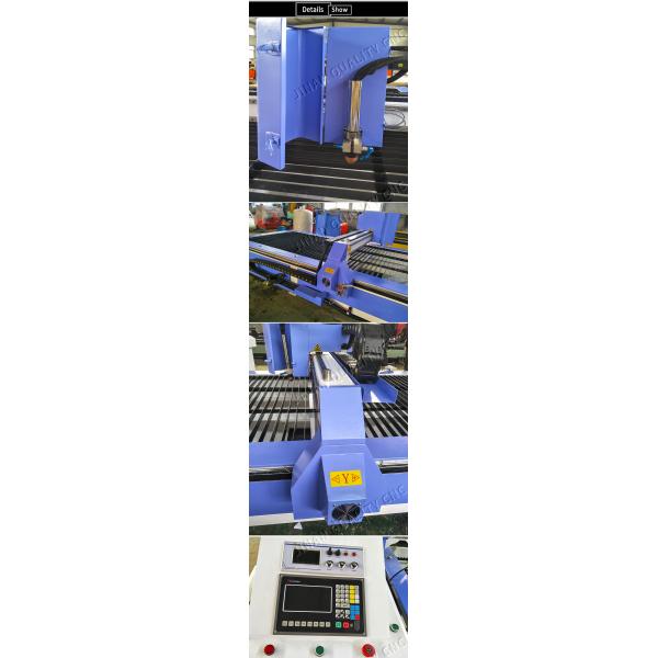 Computer Controlled Plasma Cutter , Flat Cut Cnc Steel Plate Cutting Machine