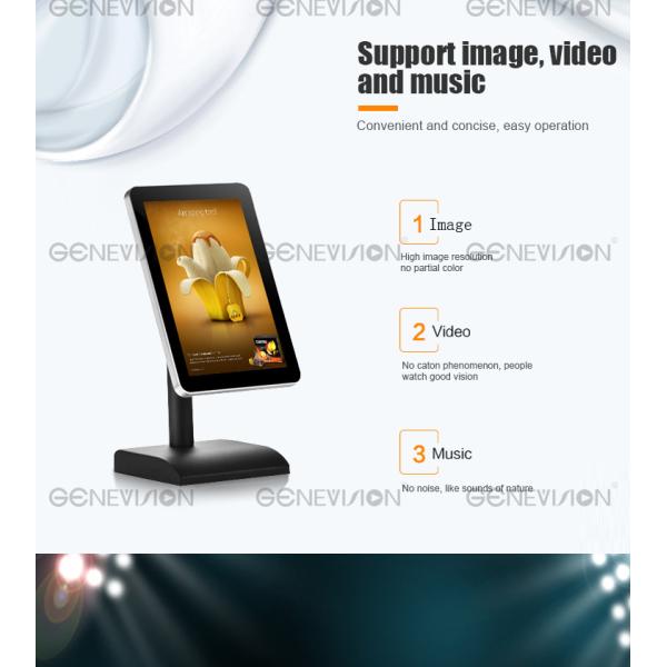 Restaurant LCD Advertising Screen Android Wifi PCAC Touch LCD Menu Board