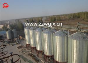 China 25D Roof Height Grain Storage Bins , Food Products / Starch Bulk Grain Bins wholesale