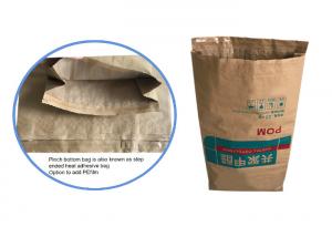 China Large Capacity Multi Wall Paper Sacks High Strength Strong Load Bearing Good Stability on sale