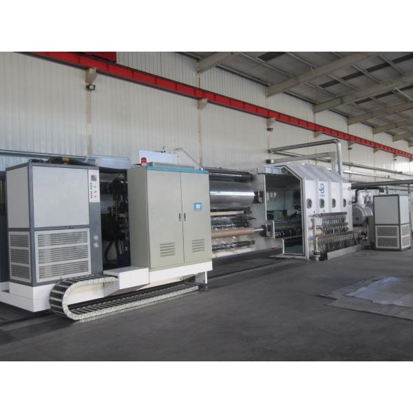 High Gloss Uv Vacuum Metallizer for Pet Film Chemical Dual Chamber Roll to Roll Web Coating