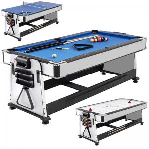 China Combined Inside Ping Pong Table With Billiard Airhockey Dinner Table on sale