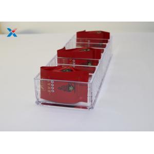 China Multi Function Acrylic Storage Box , Acrylic Tea Box For Coffee Collection Display wholesale