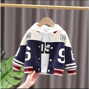 China Breathable Cotton Boys Baseball Jacket	Boys Sports Wear For Age 0-15 wholesale