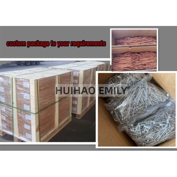 3mmx100mm Copper Coated CD Stud Welding Insulation Pins For Ship Repair