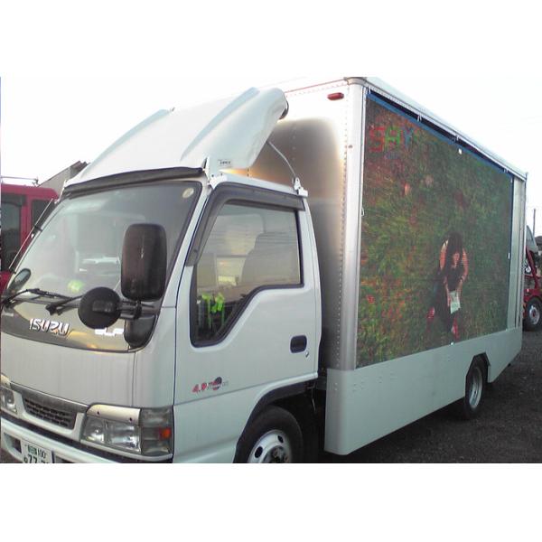 High Flatness Truck Mounted LED Display Screen PH8mm Sharp Image Energy Saving