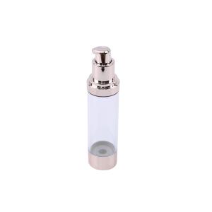Empty Transparent Airless Serum Pump Bottles Refillable And Reusable