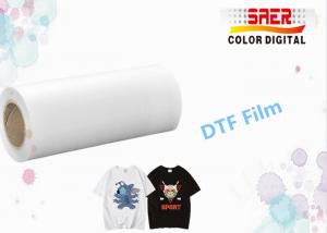 China Transparent Heat Transfer DTF Film Printing PET Film For Textiles wholesale