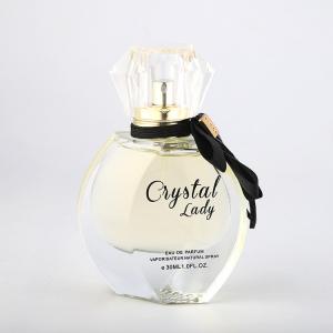 China Empty 100ml Luxury Perfume Bottles Transparent Spray Glass Bottle on sale