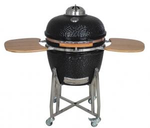 China SGS Black Cast Iron Grate Barbeque 24 Inch Kamado Grill wholesale