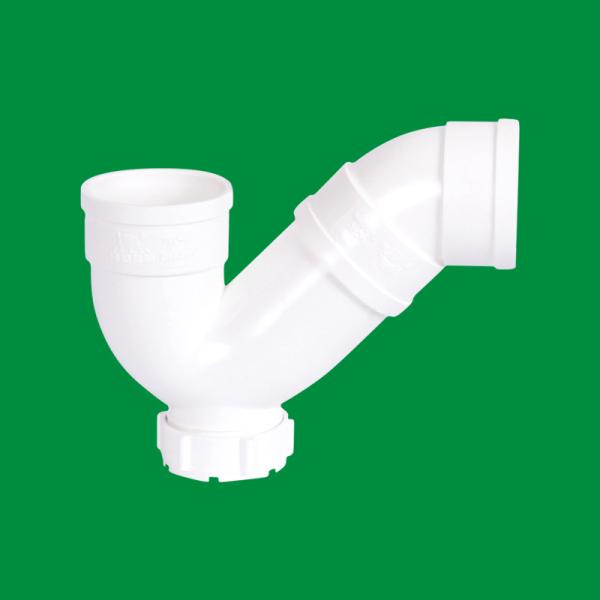 Customized Sewerage PVC Pipe Fittings DN200mm U PVC Coupling Heat Resistance