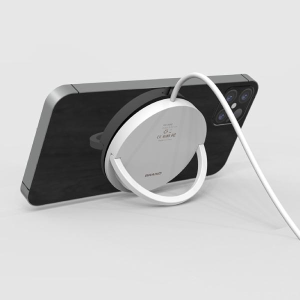Type C 15W Magnetic Wireless Charger Stand For Iphone 12 Pro Mini
