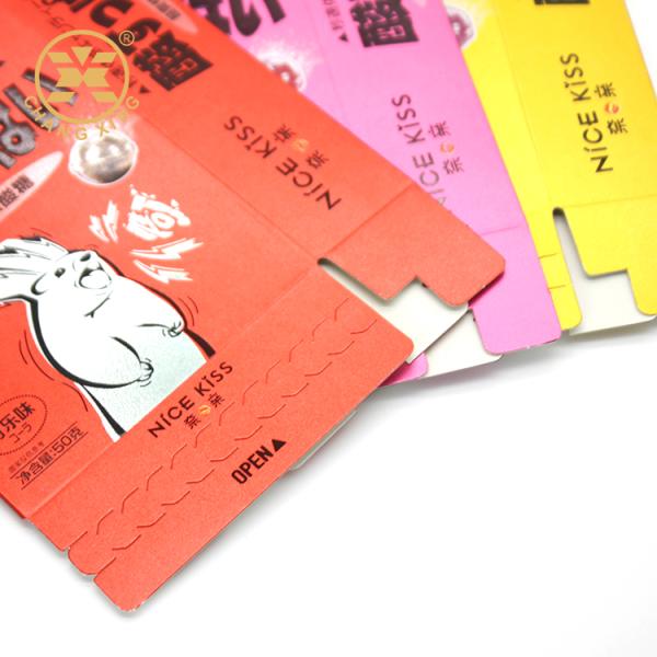 Custom Printing Paper Box with 4c Offset Printing Recyclable Food Grade Cardboard Packaging Box