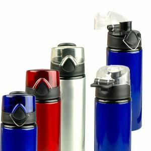 China Drinking Water Sports Aluminum Bottle Easy Carry Clip wholesale